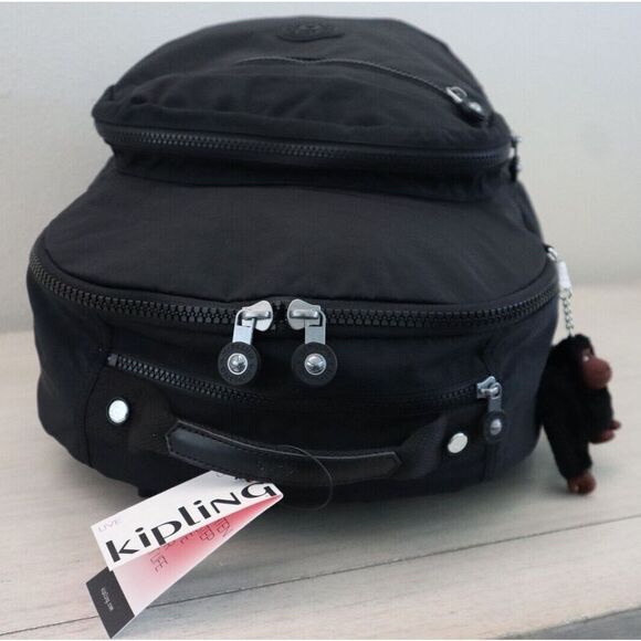 Kipling KI1206-0DH Women's Black Tonal 15" Laptop Seoul Backpack - Picture 12 of 15